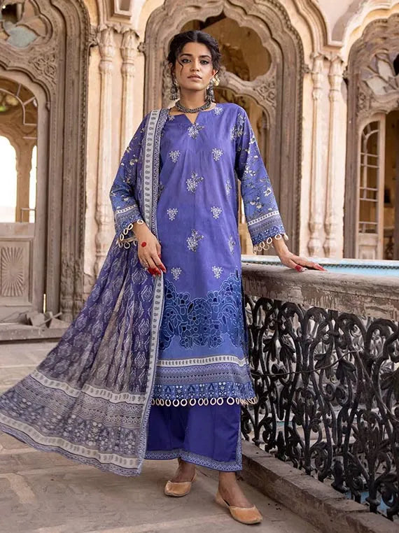 Rang Nagar Embroidered Lawn Collection 2025 By Shaista (D-635)