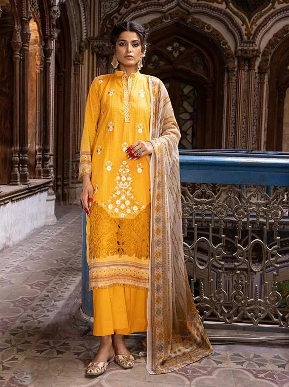 Rang Nagar Embroidered Lawn Collection 2025 By Shaista (D-637)