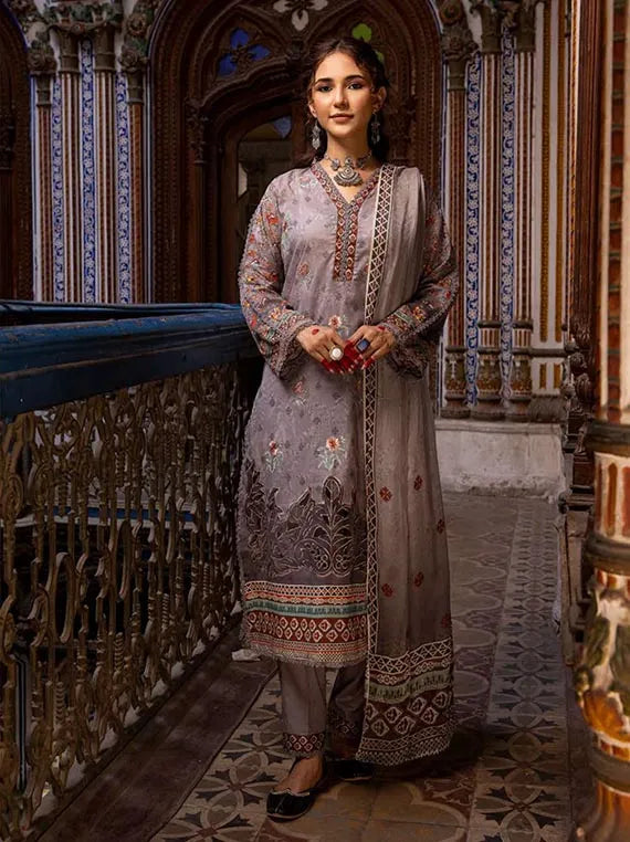 Rang Nagar Embroidered Lawn Collection 2025 By Shaista (D-638)
