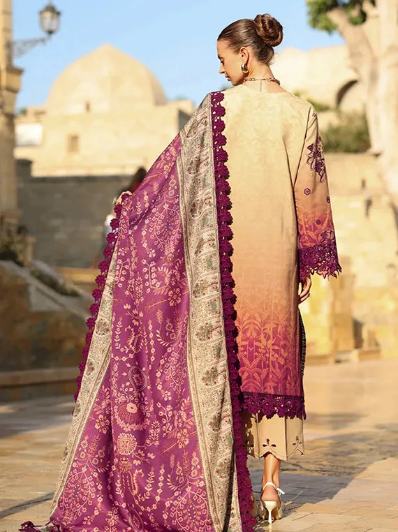 Rang Rasiya Carnation Embroidered Karandi Collection 2025 (D-10 Espresso)