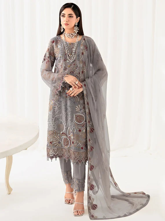 Rangoon By Ramsha Chiffon Collection 2023 Vol-10 (D-1006)