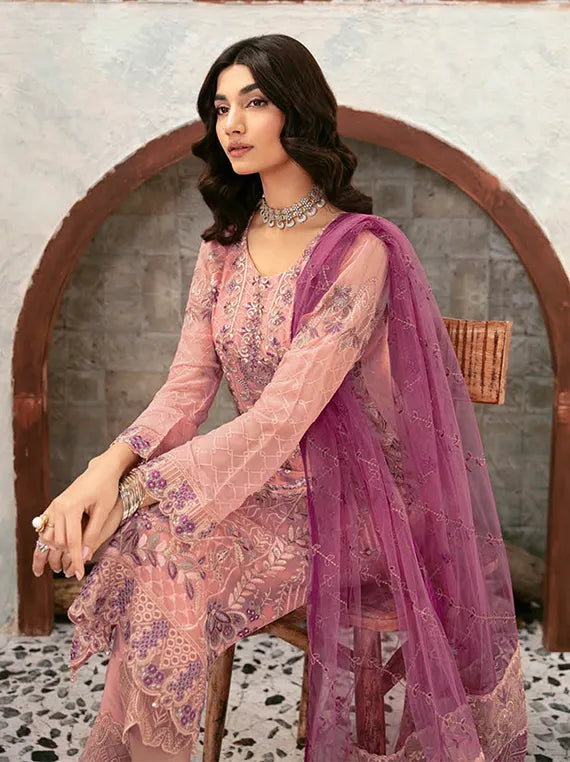 Rangoon By Ramsha Chiffon Collection 2024 Vol-12 (1201)