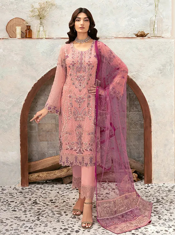 Rangoon By Ramsha Chiffon Collection 2024 Vol-12 (1201)