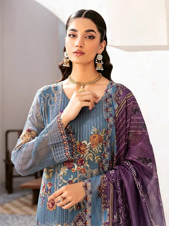 Rangoon By Ramsha Chiffon Collection 2024 Vol-12 (1202)