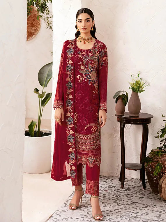 Rangoon By Ramsha Chiffon Collection 2024 Vol-12 (1205)