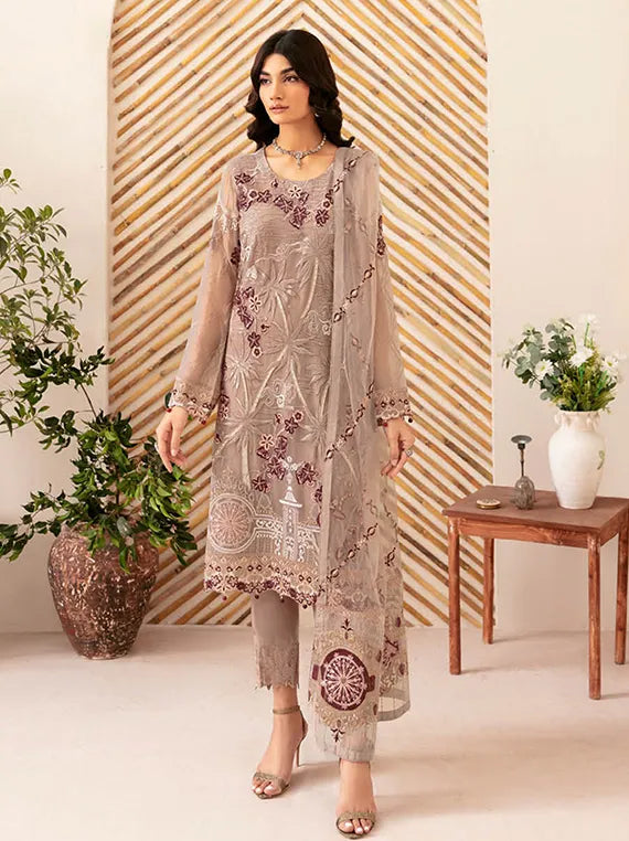 Rangoon By Ramsha Chiffon Collection 2024 Vol-12 (1206)