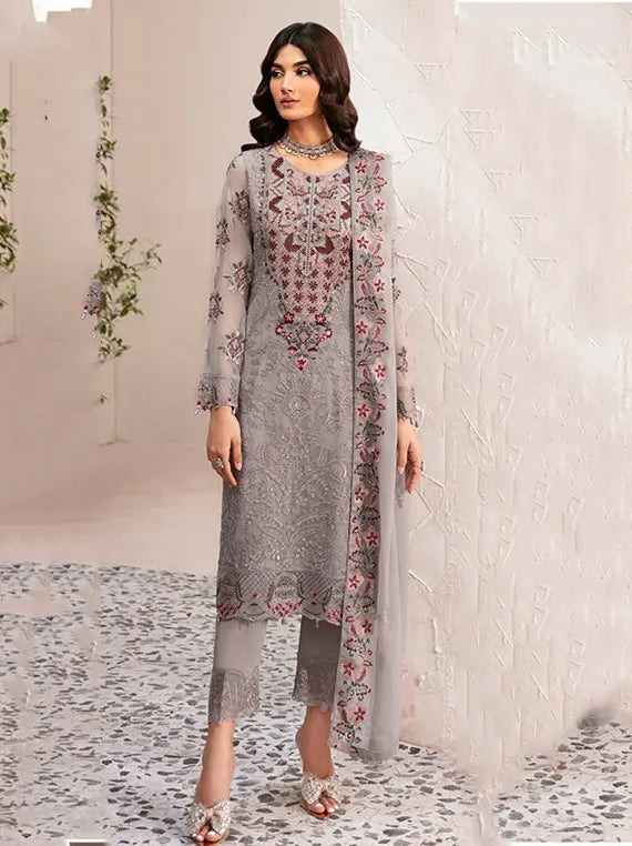 Rangoon By Ramsha Chiffon Collection 2024 Vol-12 (1210)