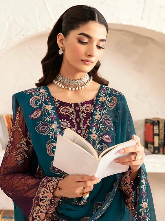 Rangoon By Ramsha Chiffon Collection 2024 Vol-12 (1211)