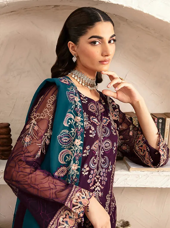 Rangoon By Ramsha Chiffon Collection 2024 Vol-12 (1211)