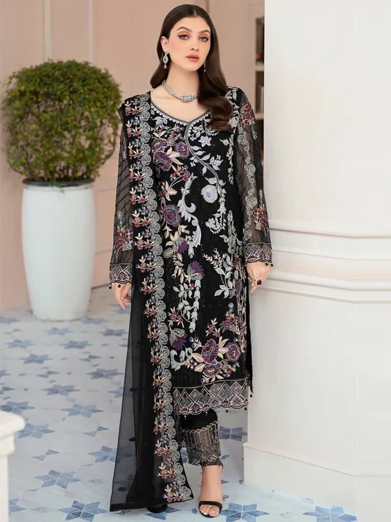 Rangoon By Ramsha Luxury Chiffon Collection 2023 Vol-09 (D-906)