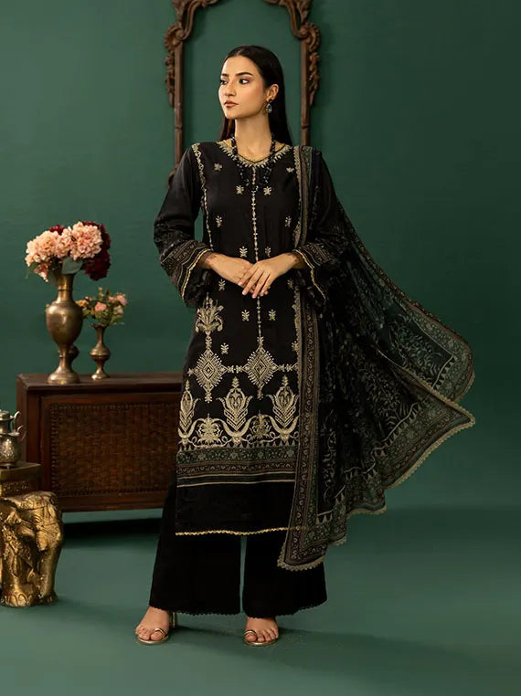 Rangoon Embroidered Viscose Collection 2024 By Azam Arts (D-1529)