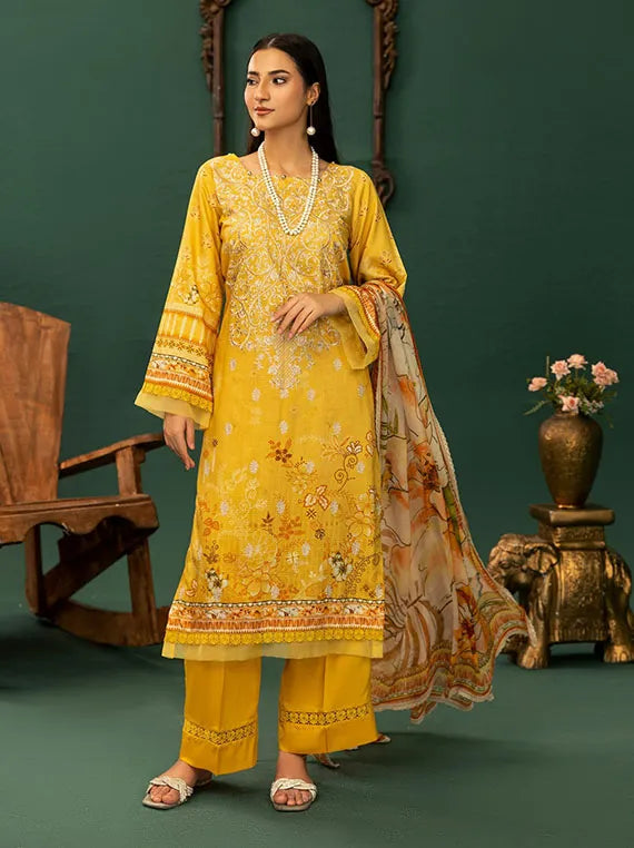 Rangoon Embroidered Viscose Collection 2024 By Azam Arts (D-1531)