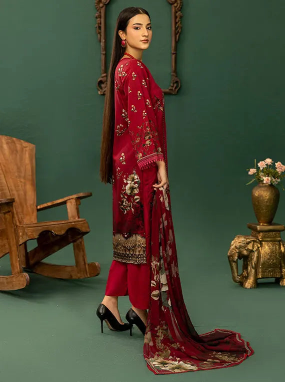 Rangoon Embroidered Viscose Collection 2024 By Azam Arts (D-1532)