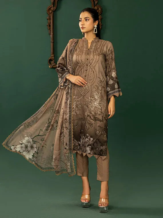 Rangoon Embroidered Viscose Collection 2024 By Azam Arts (D-1535)