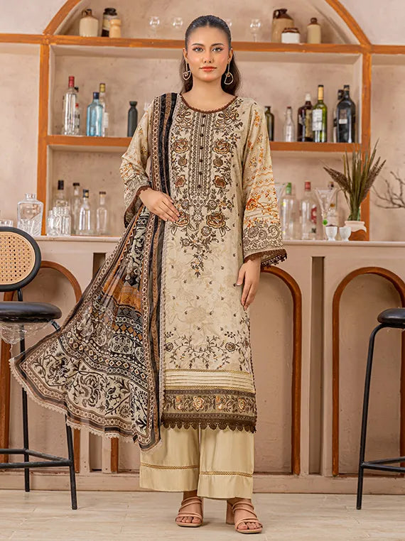 Rangoon Embroidered Viscose Collection 2025 by Azam Arts (D-1925)