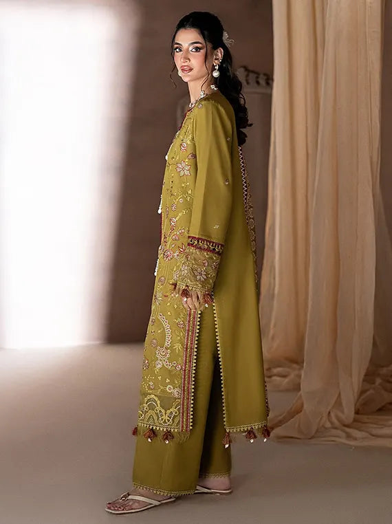 Rangrez by Coral Unstitched Embroidered Linen Collection'26 (D-11)