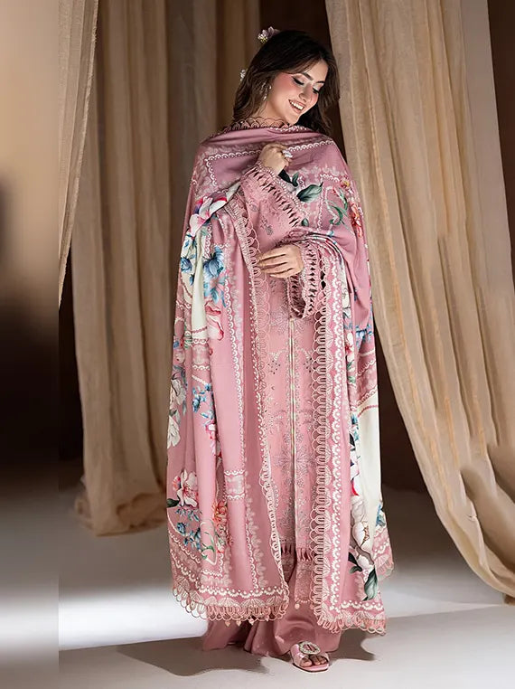 Rangrez by Coral Unstitched Embroidered Linen Collection'26 (D-12)