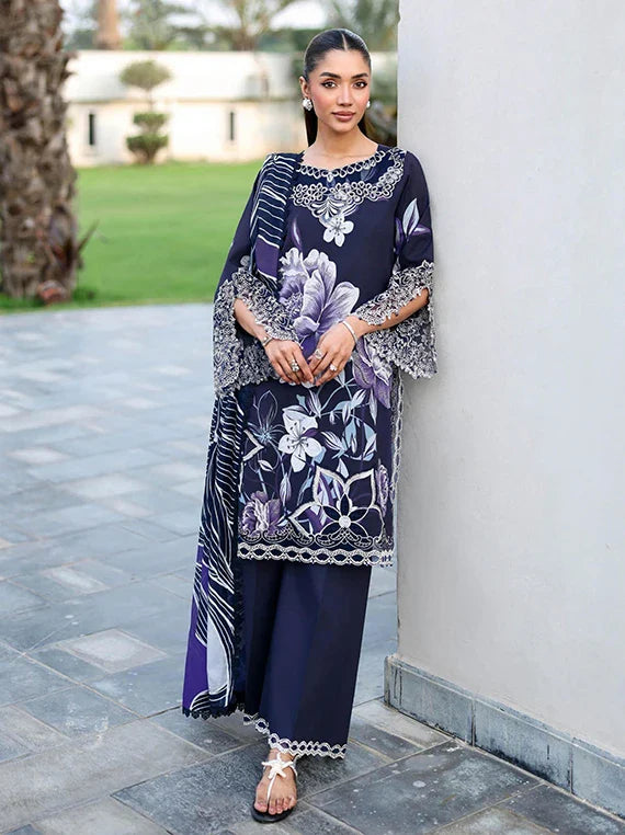 Rangrez by Ramsha Lux Lawn Collection 2026 Vol-09 (N-908)