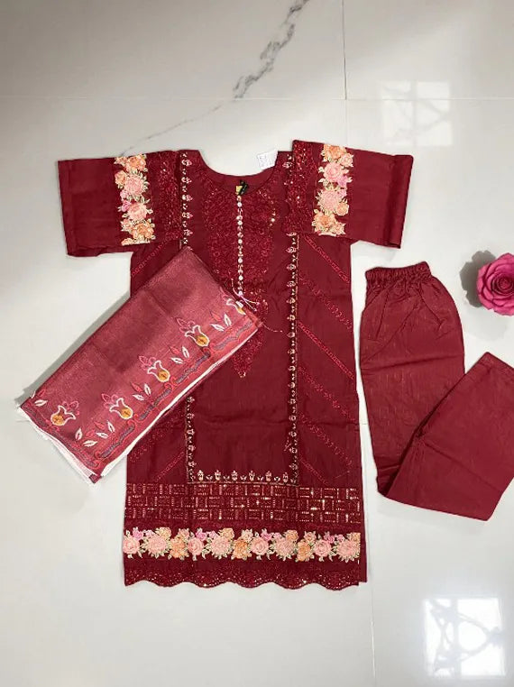 Ready to Wear Embroidered Khaddar Edit 2025 Vol-25MX23 (D-03)