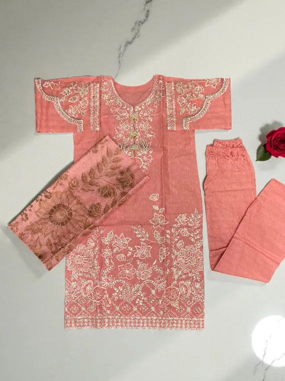 Ready to Wear Embroidered Khaddar Edit 2025 Vol-25MX23 (D-07)