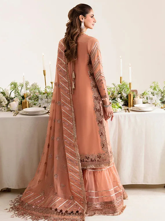 Reena Handcrafted Chiffon Collection 2024 By Alizeh (AF-HM-4020-Margret)