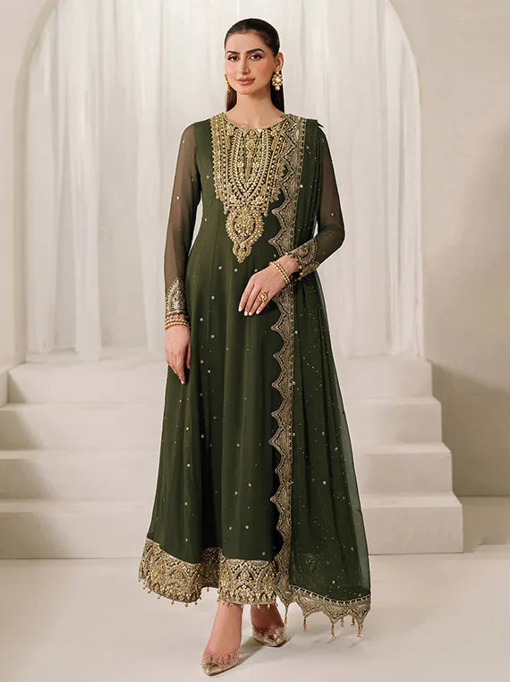 Reena by Alizeh Embroidered Chiffon Collection 2025 (4051-Rekha)