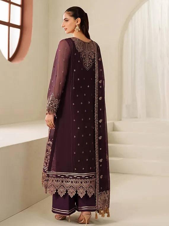 Reena by Alizeh Embroidered Chiffon Collection 2025 (4053-Tehwar)