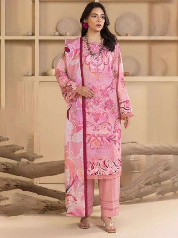 Rewayat E Lawn Embroidered Collection 2026 Vol-3LA (D-05)