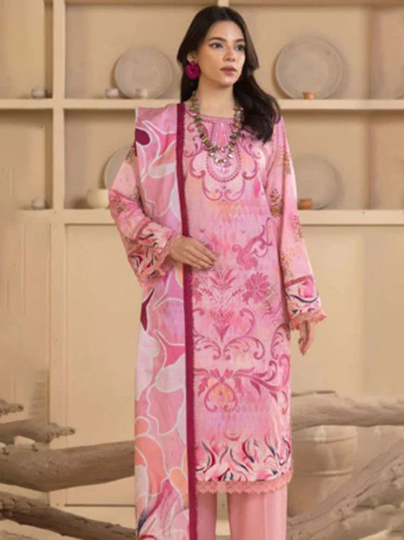 Rewayat E Lawn Embroidered Collection 2026 Vol-3LA (D-05)