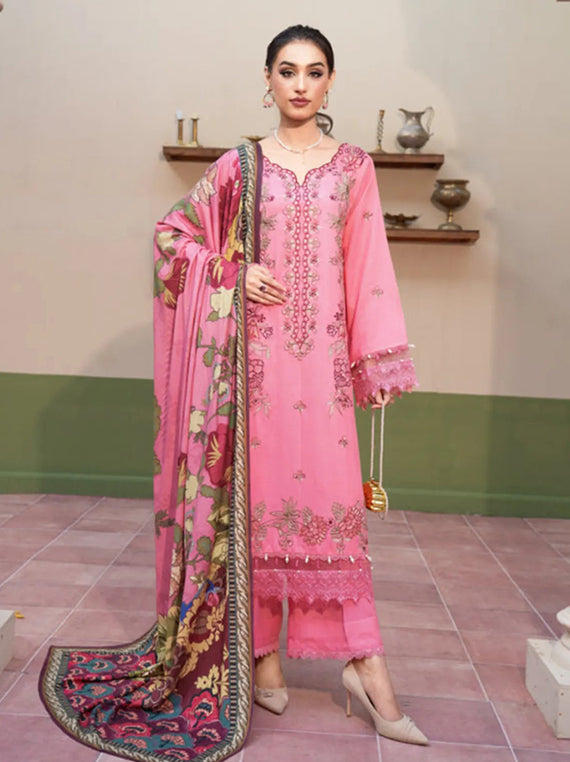 Multi-Brand Winter Collection 2026 (Rimal-Sanam-Saeed-D-09)