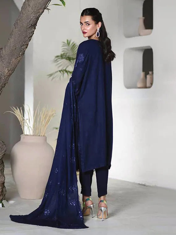 Riwayat Embroidered Peach Leather Collection 2025 Riaz Arts (RL-48)