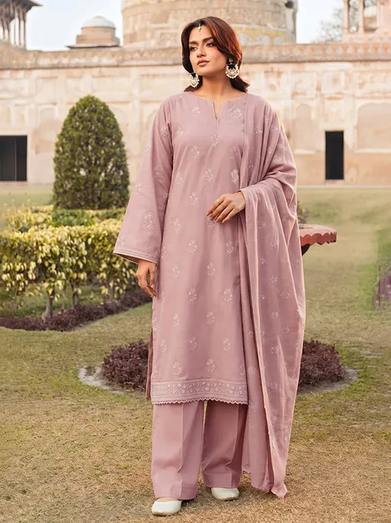 Riwayat by Eleganza Embroidered Peach Unstitched Collection'26 Vol-124 (D-05)