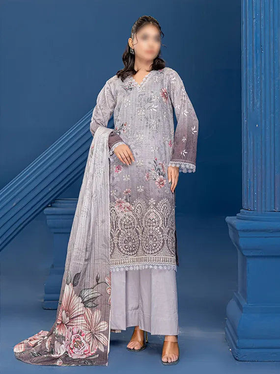Riwayat by Fantak Printed Embroidered Lawn Collection 2025 Vol-02
