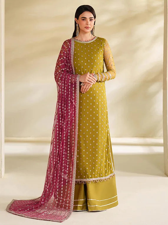 Roohi by ZARIF Embroidered Net Collection 2025