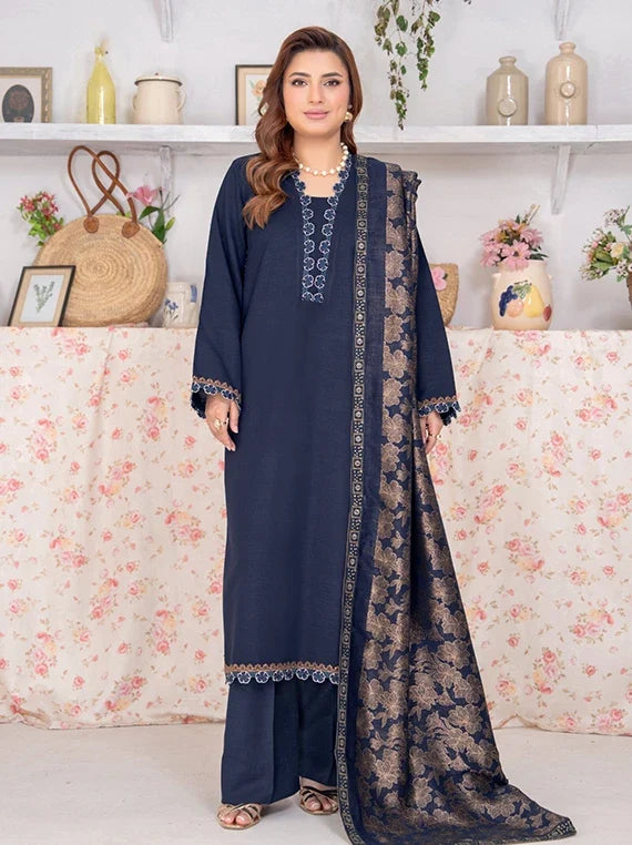 Roop by Riaz Arts Peach Wool Unstitched Collection 2026 (D-08)
