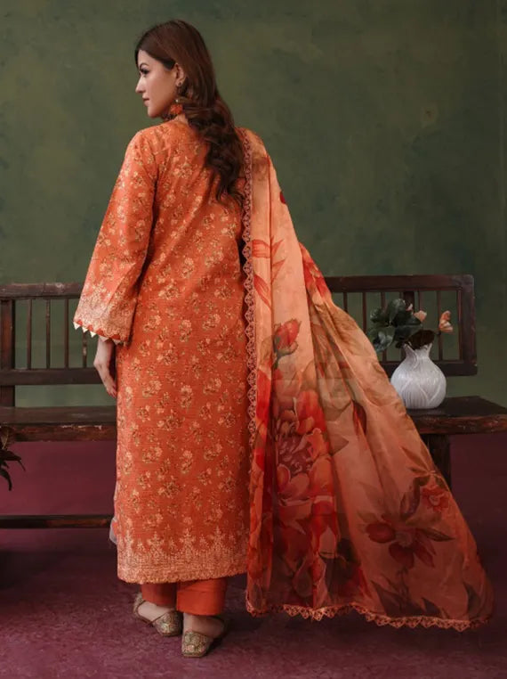 Rose Lawn by Abisha Fabrics Printed Collection 2026 Series 04 (D-06)