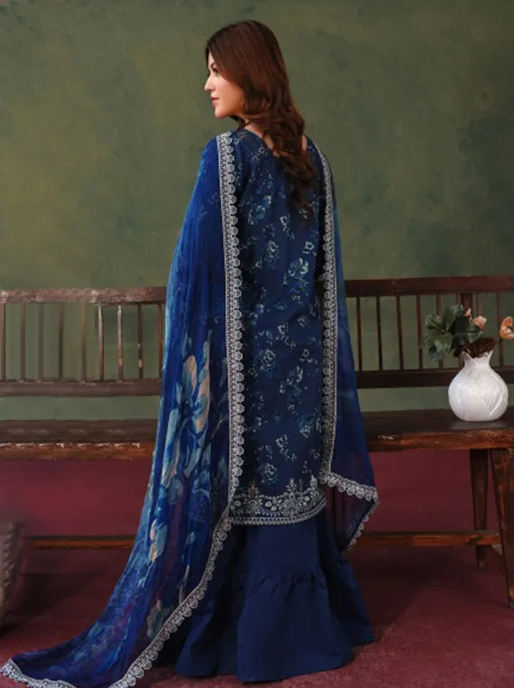 Rose Lawn by Abisha Fabrics Printed Collection 2026 Series 04 (D-07)