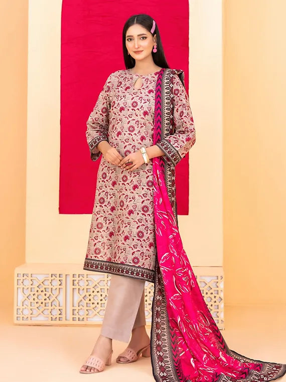 Roshni by Tawakkal Fabrics Printed Khaddar Collection 2025 (D-5184)