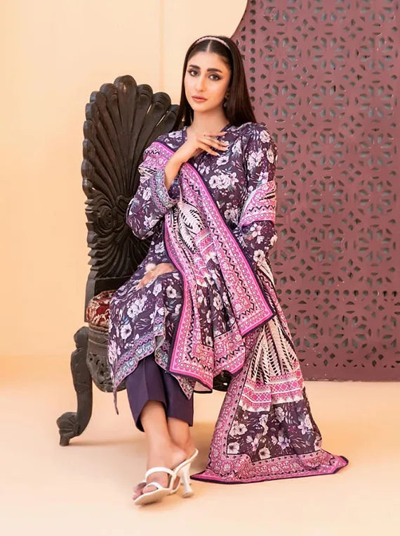 Roshni by Tawakkal Fabrics Printed Khaddar Collection 2025 (D-5186)