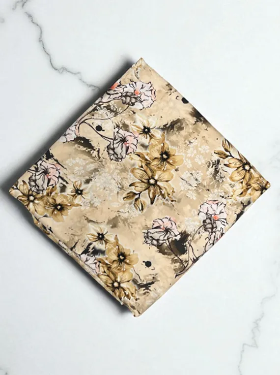 Rosy Touch Printed Linen Edit25 Vol-NS73 (NS73-06)