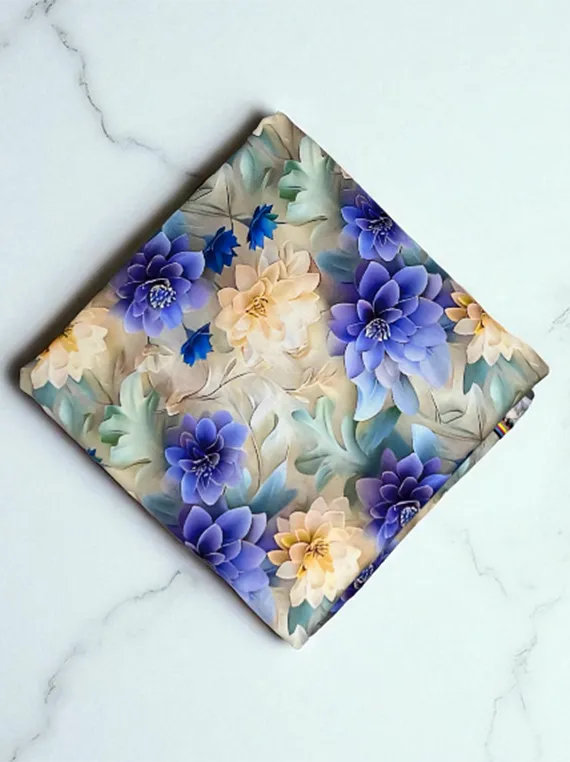 Rosy Touch Printed Linen Edit25 Vol-NS73 (NS73-13)