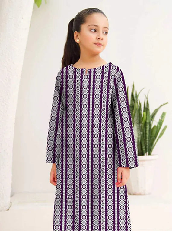 Royal Kids Cambric Cotton Collection 2024 By Ajwa (D-60)