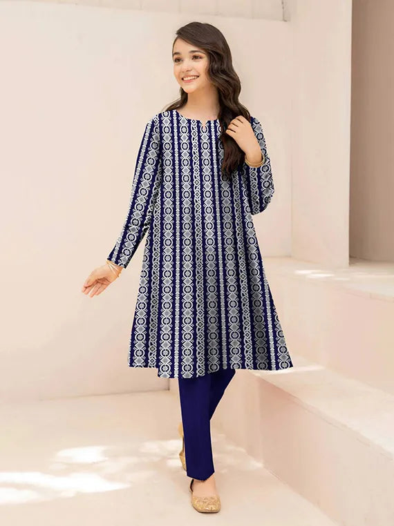 Royal Kids Cambric Cotton Collection 2024 By Ajwa (D-62)