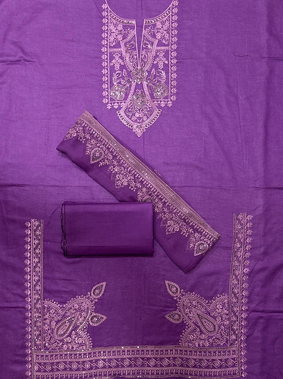 Royale Embroidered Lawn Edit 2026 Vol-26DC09 (D-02)