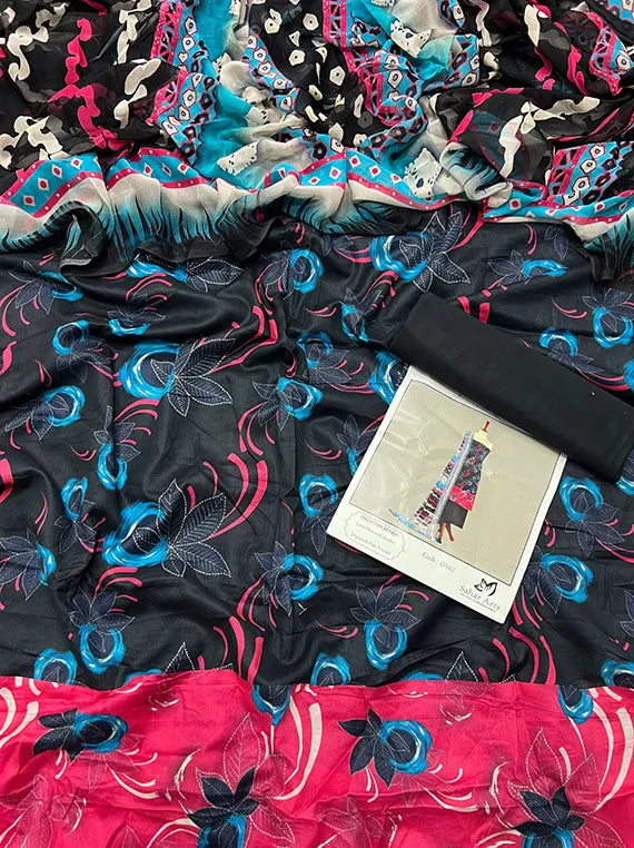 Ruhab Printed Lawn Collection 2024 Vol-CS10 (CS-10-13)