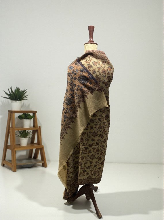 Ruib 4 Border Printed Wool Shawl Edit 2025 Vol-25DS19 (25DS19-06)