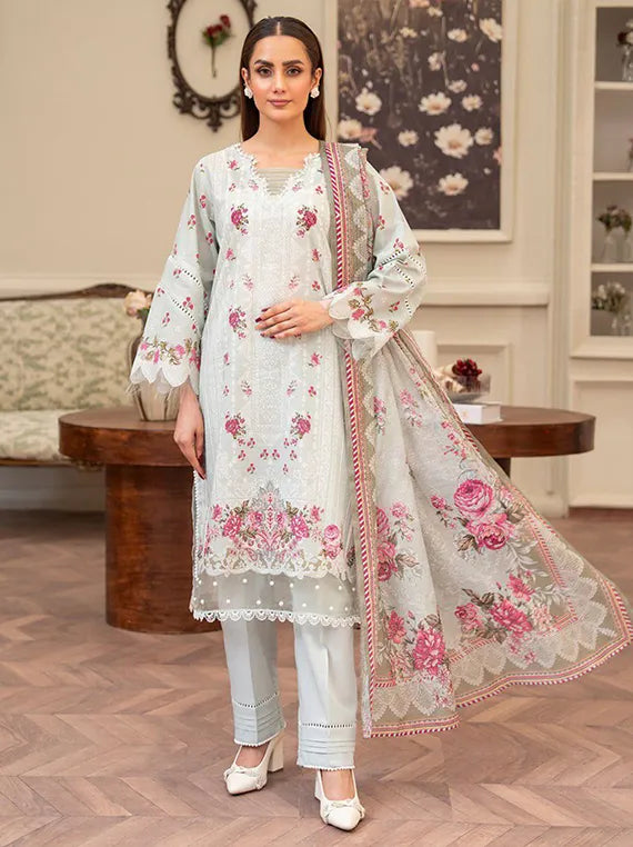 RungBurry Printed Lawn Collection 2025 by Sitara Textile (D-01)