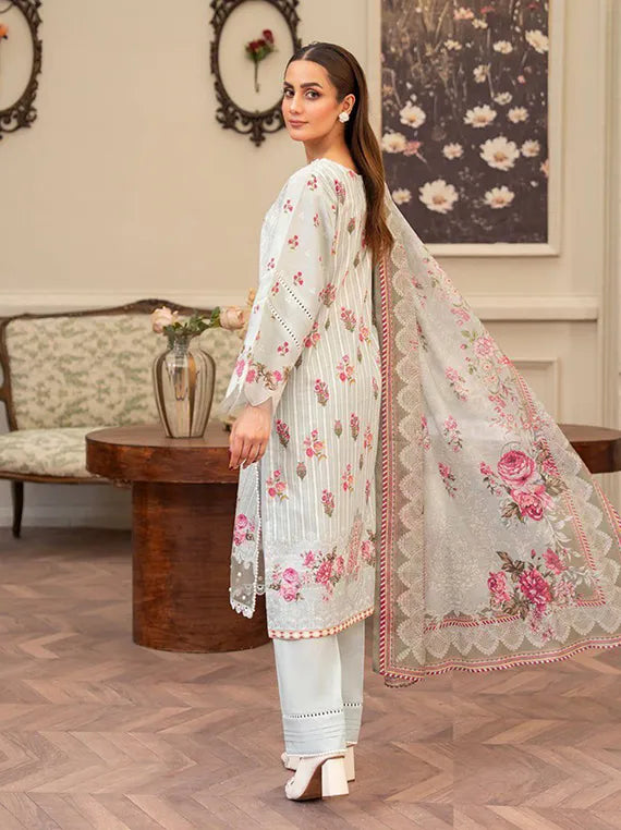 RungBurry Printed Lawn Collection 2025 by Sitara Textile (D-01)