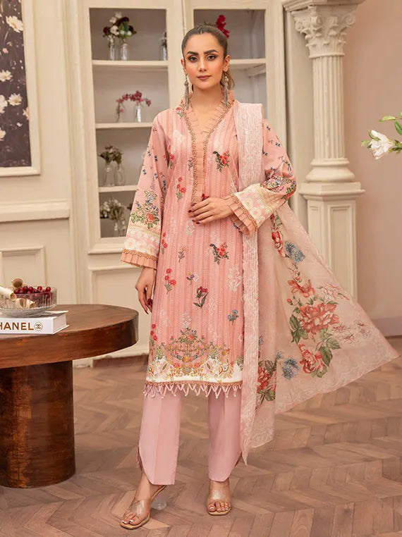 RungBurry Printed Lawn Collection 2025 by Sitara Textile (D-02)