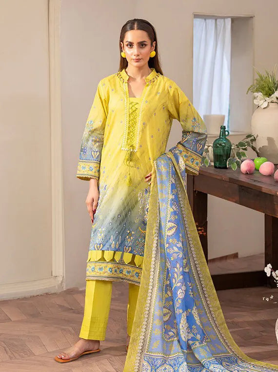 RungBurry Printed Lawn Collection 2025 by Sitara Textile (D-03)